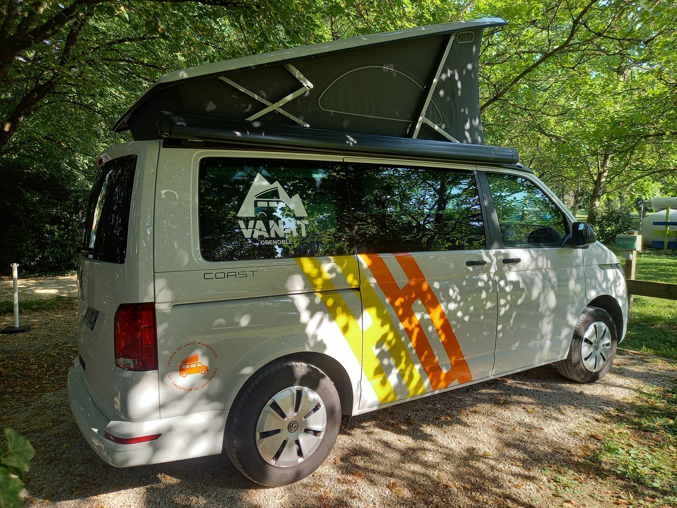 van aménagé en location VW california